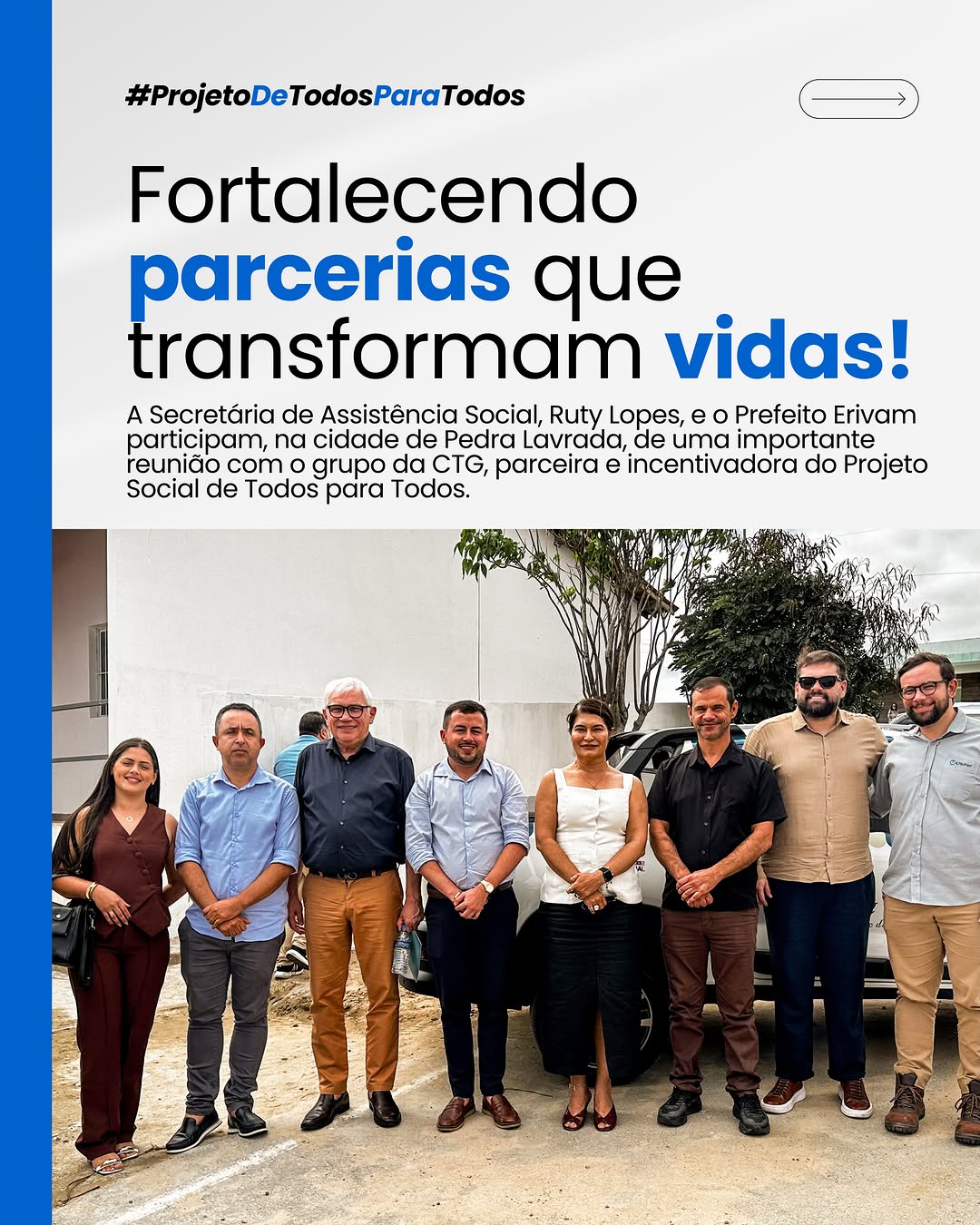 Fortalecendo parcerias, ampliando oportunidades 💙