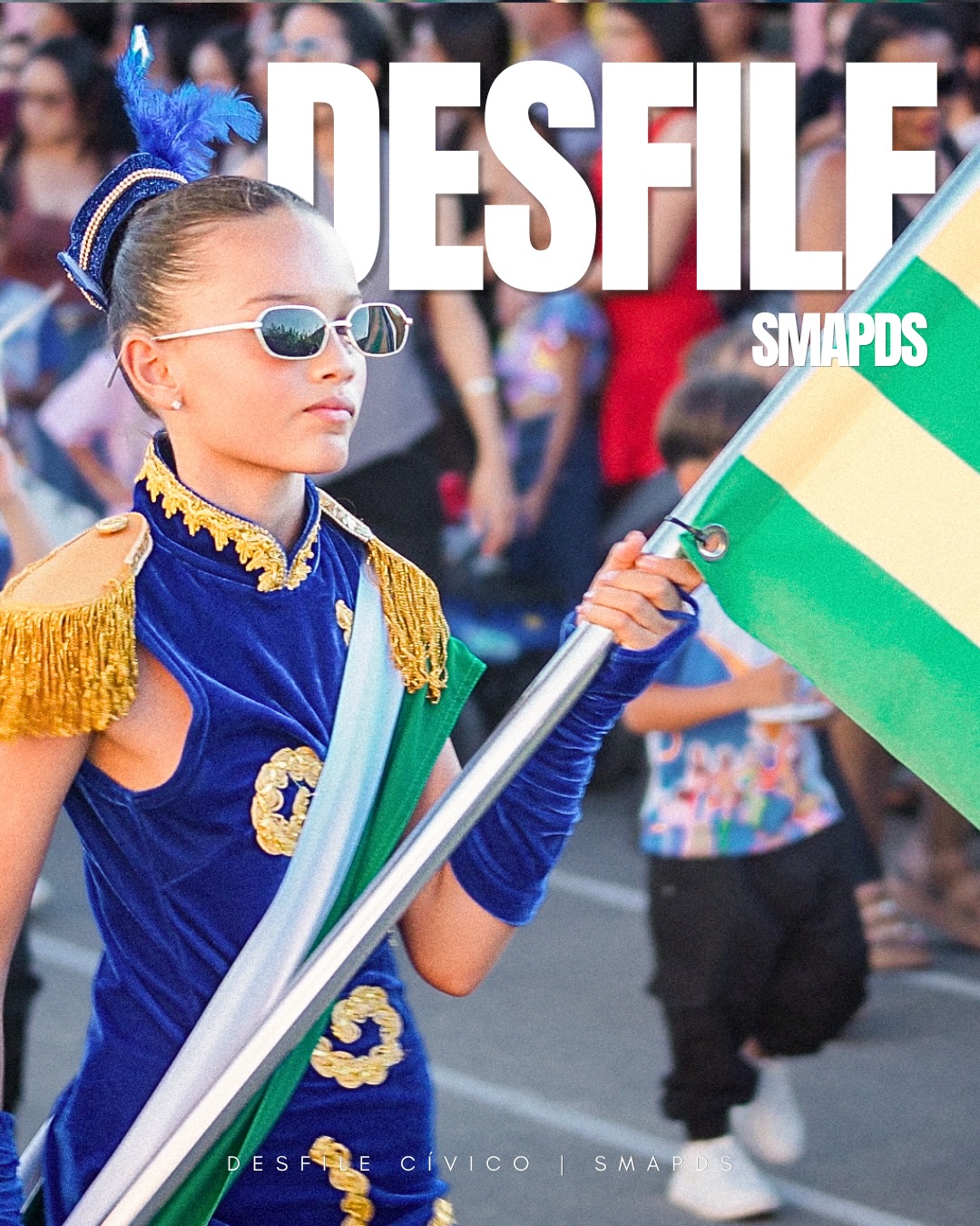 Secretaria de Assistência Social participa do Desfile Cívico com pelotões e serviços