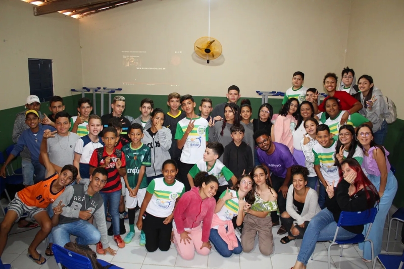 Agosto Lilás: Vice-prefeita Corrinha Berto e Vereadora Simone Medeiros participam de diálogo na Escola Raimundo Asfora