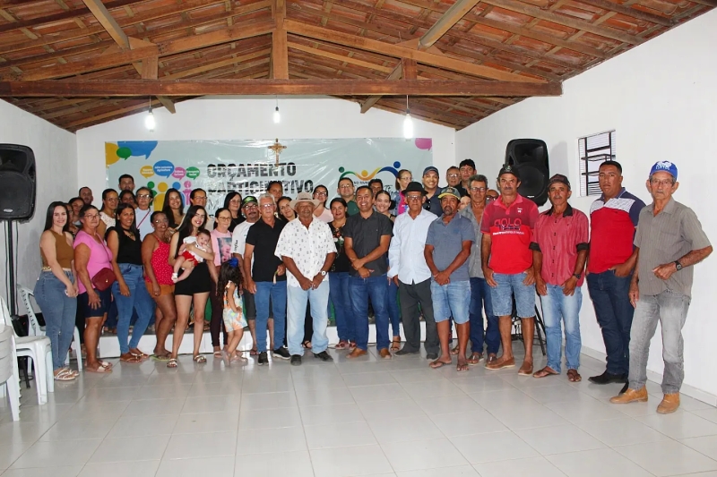 Gestão vai ao sítio Alagamar dos Paulinos e realiza 4ª Plenária do Orçamento Participativo Municipal (OPM)