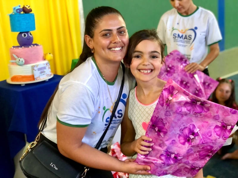 Gestão realiza momento de diversão para as crianças do SCFV e do Programa Criança Feliz, em Seridó