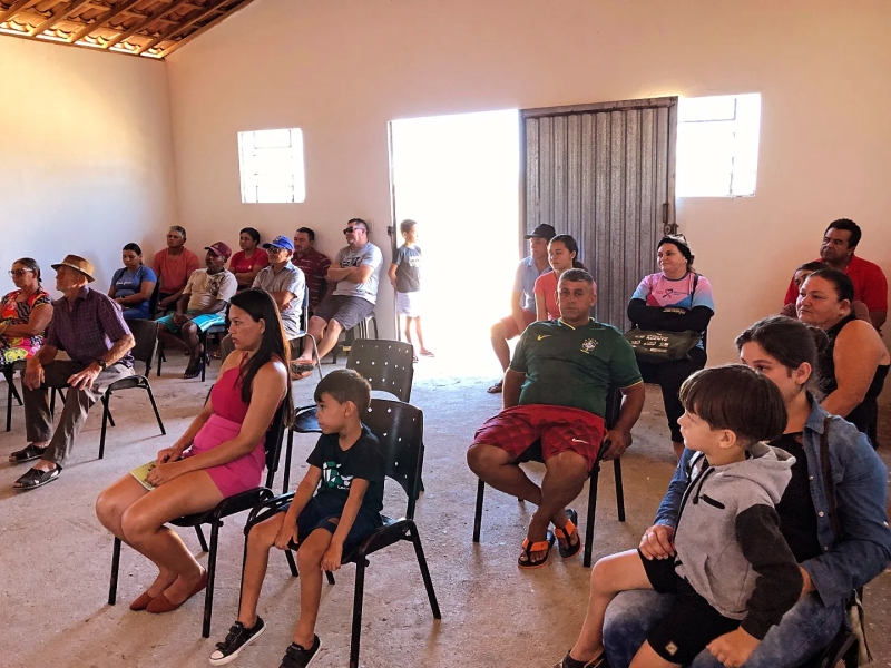 Campanha do Novembro Azul: Gestão realiza atividades na Associação do Sítio Logradouro