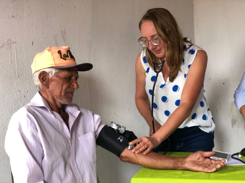 Equipe da Secretaria de Saúde visita o Sítio Justino e promove atividades referentes à Campanha \'Novembro Azul\'