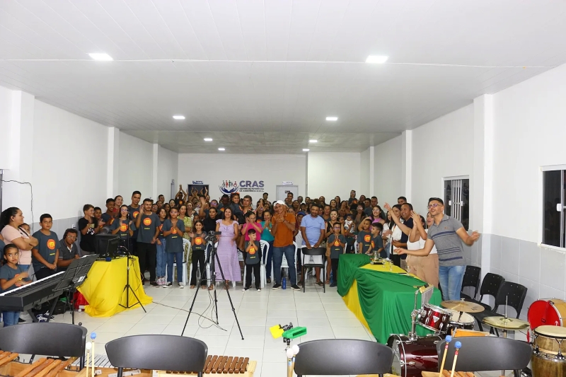 Por meio da Secretaria de Assistência Social, gestão municipal promove cerimônia de encerramento do \'Musicou 2023\' em São Vicente do Seridó