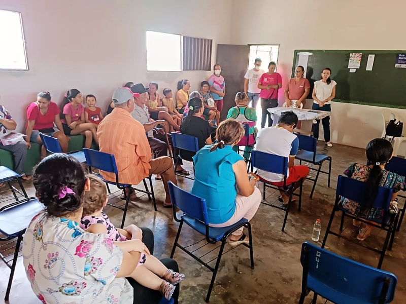 Equipe da UBS IV visita Associação de Sussuarana e disponibiliza atendimentos para a população da localidade
